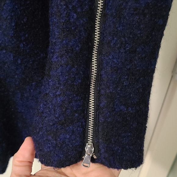 Long wool blend coat - Picture 5 of 6